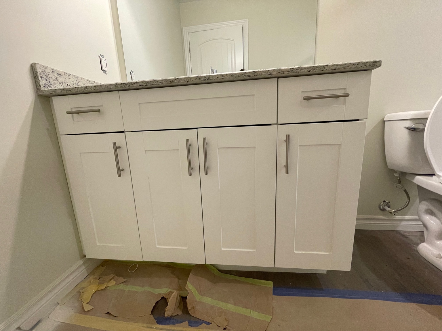 Bathroom after renovation